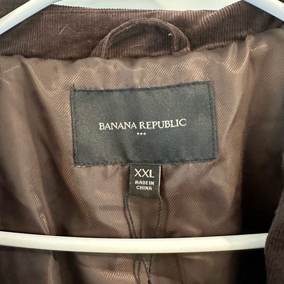 Banana Republic Brown Cordory Quilted Jacket - Picture 2 of 7